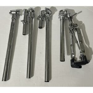 Lot Of 4 Drum Stand‎ 2 Pearl & 2 Unbranded See Photos Used Snare Tom